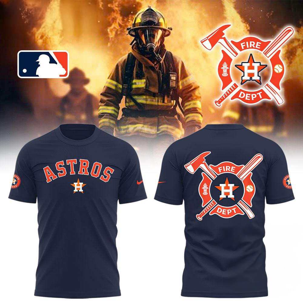 Houston Astros x Firefighter Appreciation Night Shirt Gifts For The Basketball Enthusiast