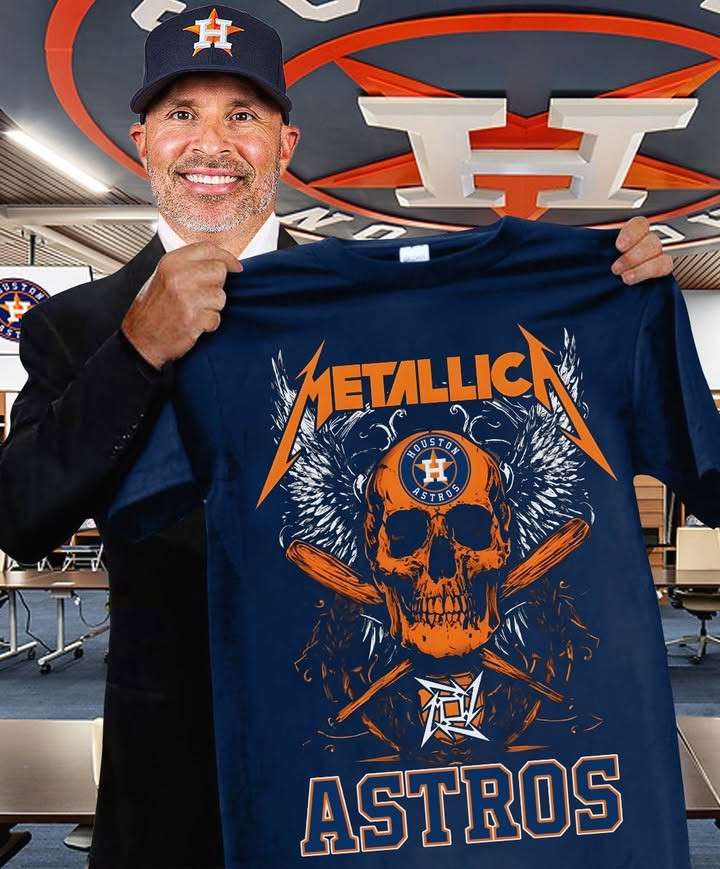 Houston Astros x Metallica M72 T-Shirt Gift For Astros Fans