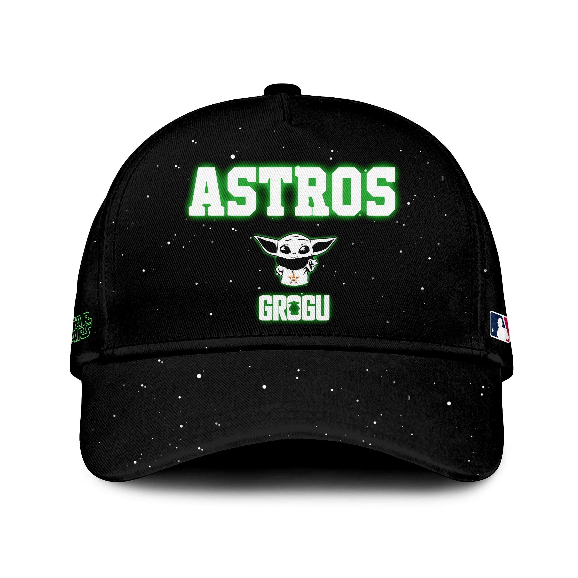 Houston Astros x Star Wars Grogu Night Hat Gifts For Baseball Fans