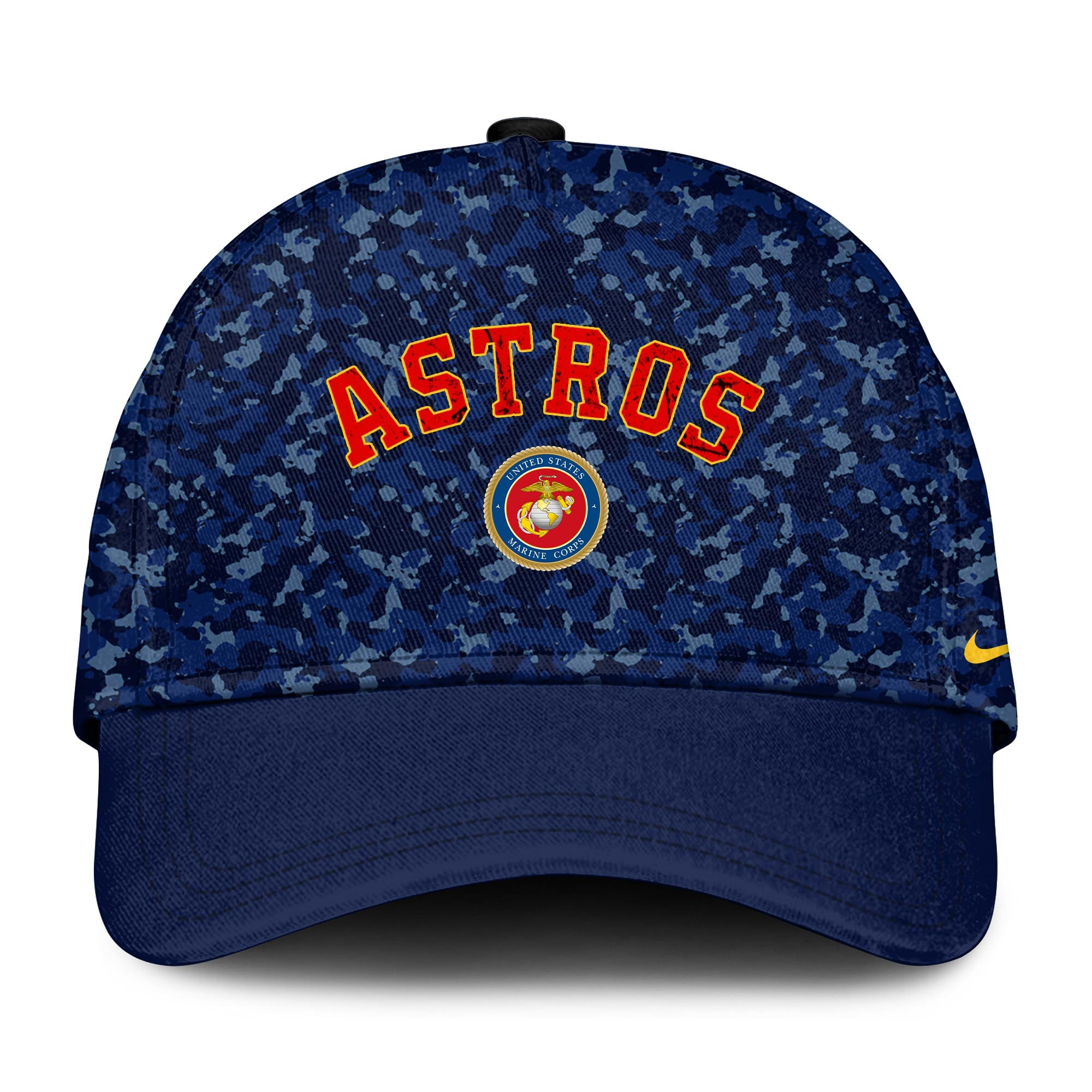 Houston Astros x US USMC 250th Birthday Hat Baseball Player Gift Ideas