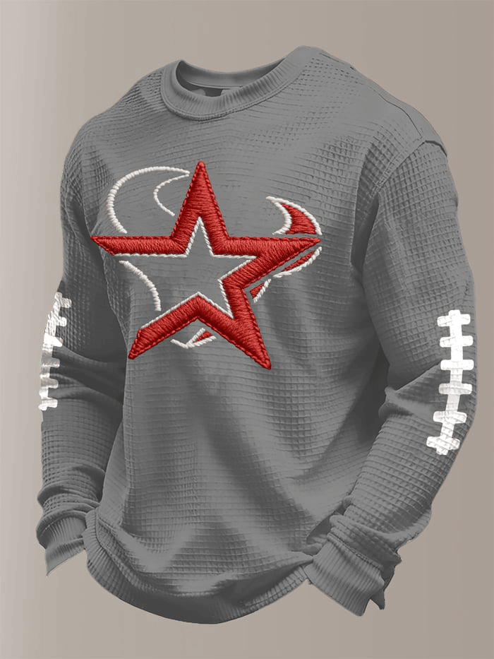 Houston Football Game Day Long Sleeve T-Shirt Texans Super Bowl Merch Houston Victory Clothes