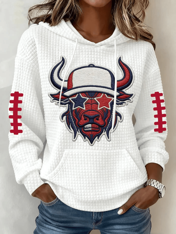 Houston Football Super Bowl Hoodie Texans Merch Houston Pride Apparel Gifts For Football Fan
