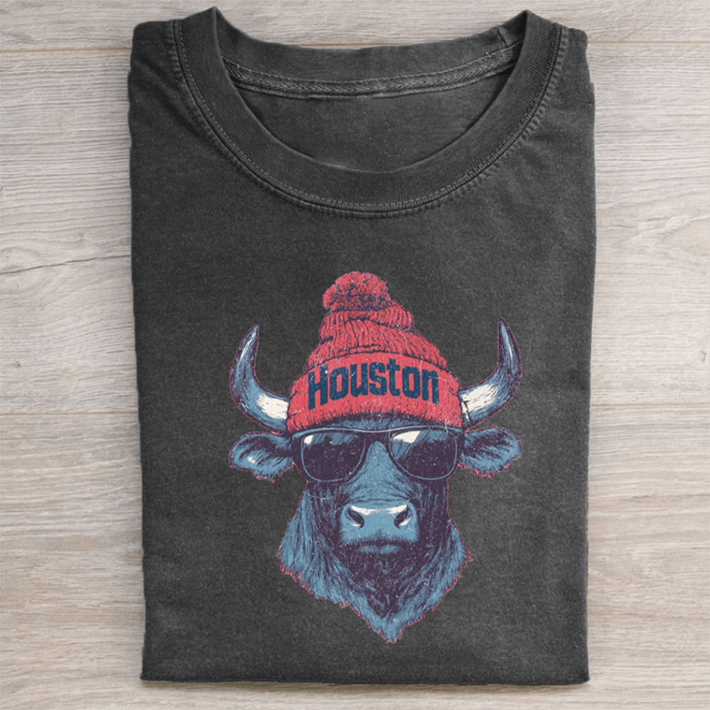 Houston Football T-Shirt Game Day Clothing Birthday Gift For Football Players