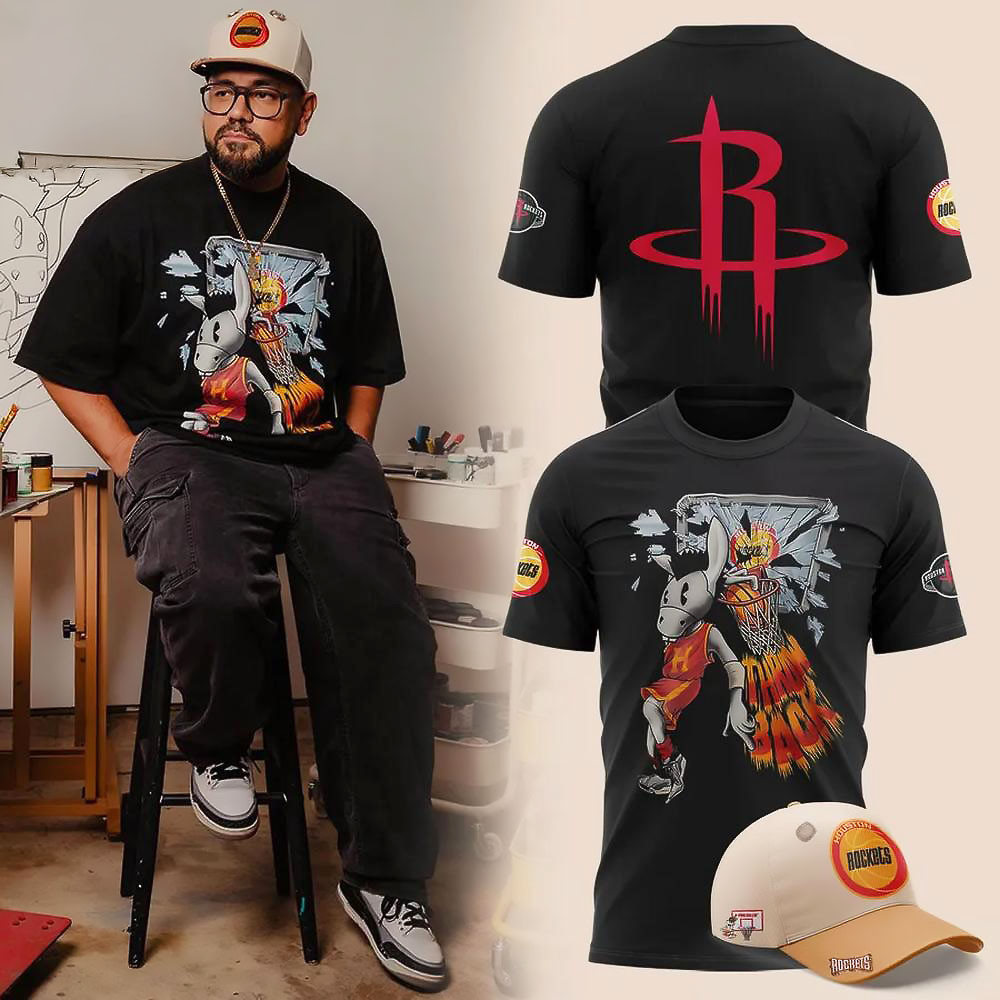 Houston Rockets Donkeeboy Art Limited Edition T-Shirt Best Gifts For Husband