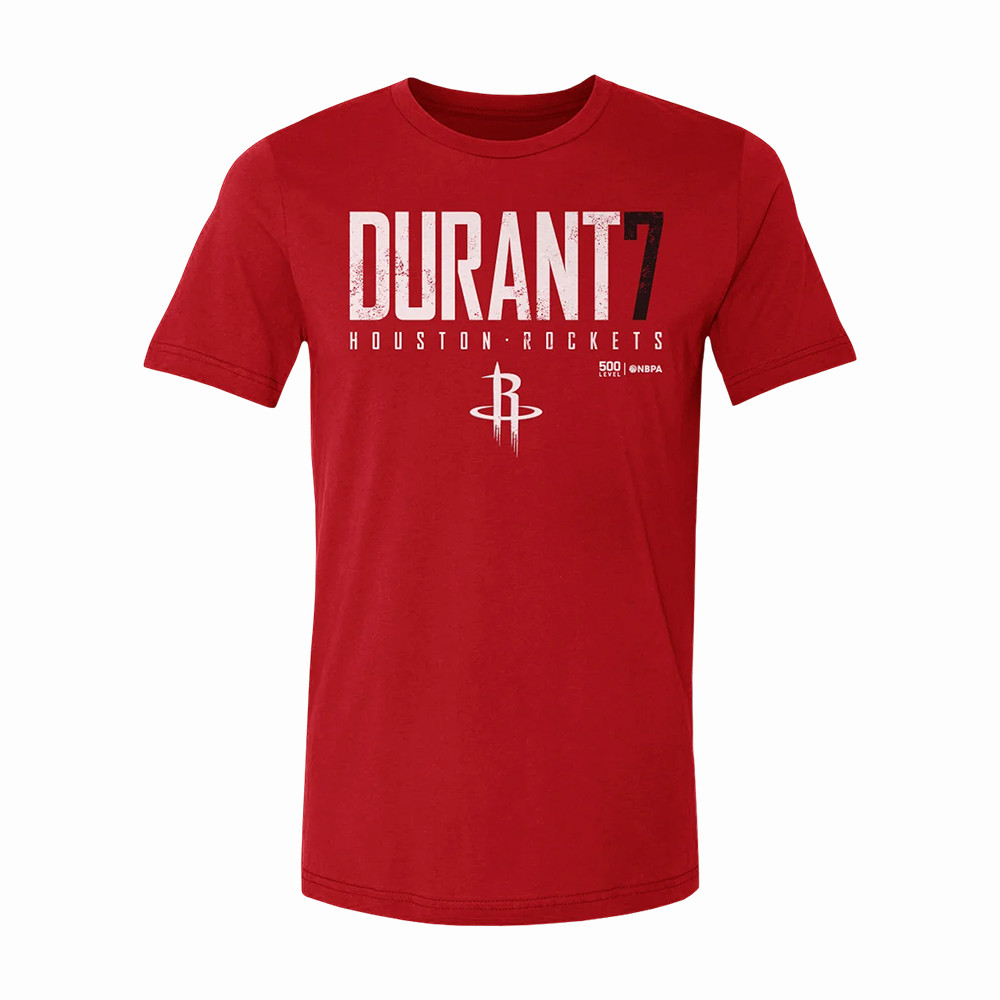Houston Rockets Level Kevin Durant 7 T-Shirt Basketball Clothes Houston Rockets Gear For Him