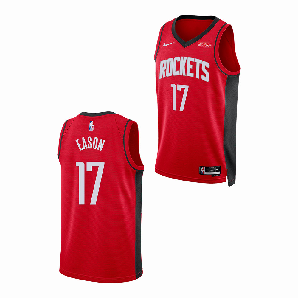 Houston Rockets Tari Eason Icon Edition Tank Top Jersey Houston Rockets Merch Gift Idea For Fans