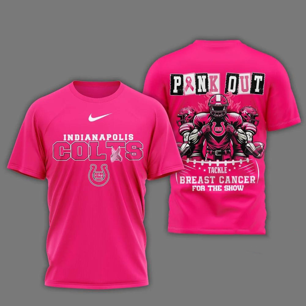 Houston Texans Football Pink Out Tackle Breast Cancer Shirt Football Gifts For Men