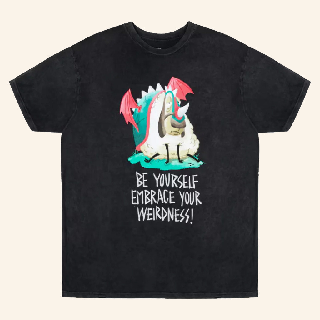 How To Train Your Dragon Merch Sheep T-Shirt Be Yourself Embrace Your Weirdness Shirt Fan Gifts