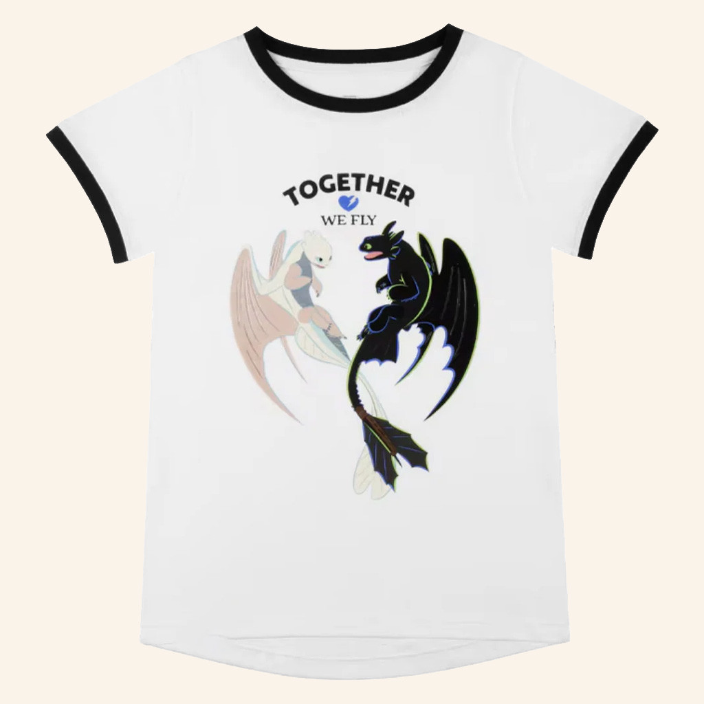 How To Train Your Dragon Merch Toothless Family Together We Fly T-Shirt Best Dragon Gifts How To Train Your Dragon Merch Toothless Family Together We Fly T-Shirt Best Dragon Gifts