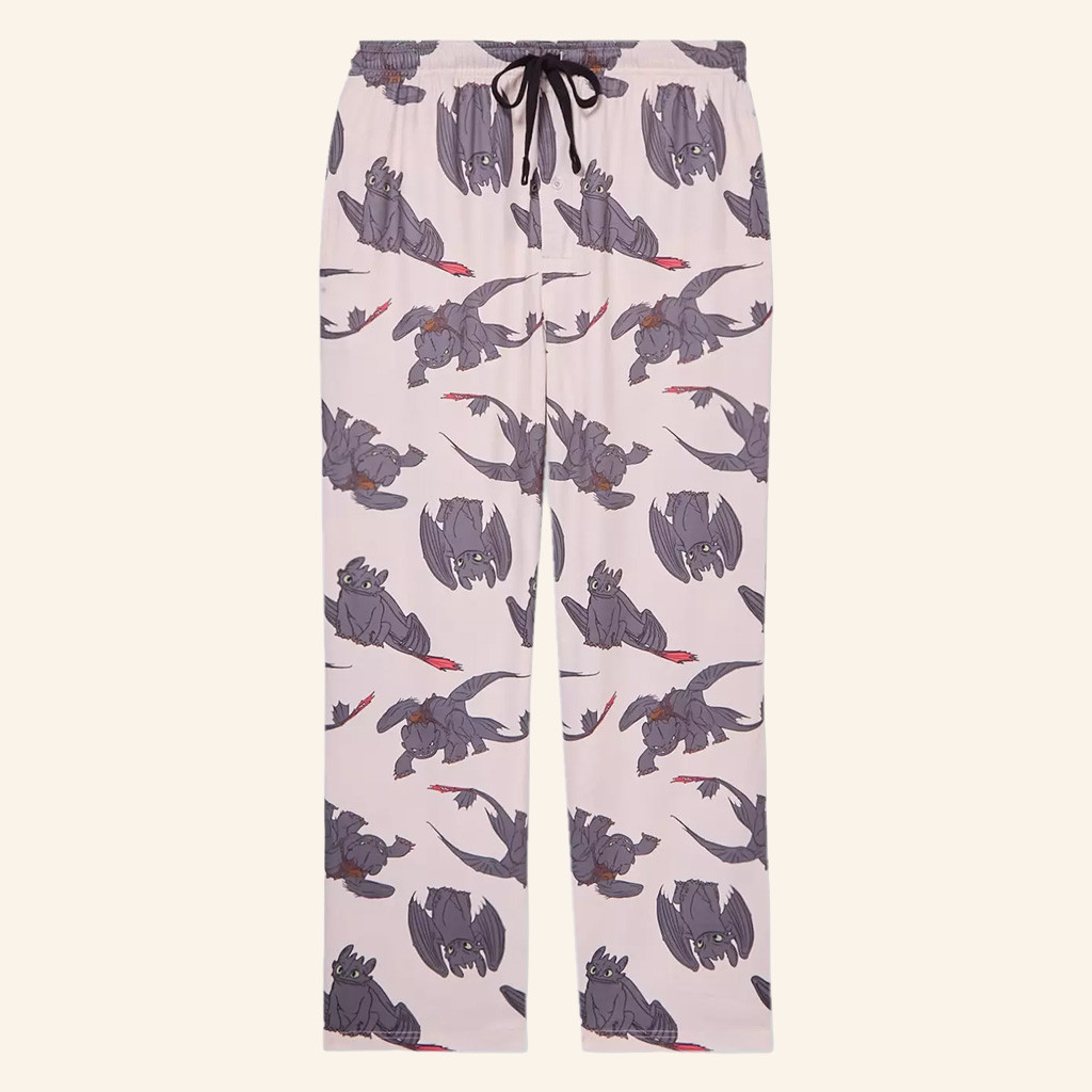 How To Train Your Dragon Merch Toothless Pajamas Pants Gifts Ideas For Wife