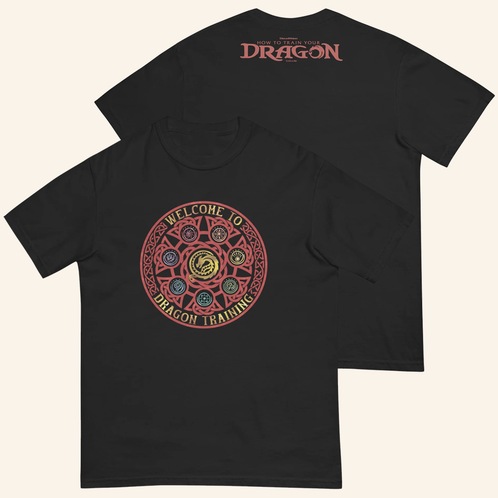 How To Train Your Dragon Merch Welcome To Dragon Training T-Shirt Gifts For My Husband