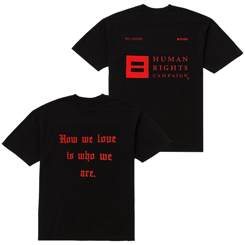 How We Love Is Who We Are Shirt Tinder x Willy Chavarria Gift for Him Statement Tee How We Love Is Who We Are Shirt Tinder x Willy Chavarria Gift for Him Statement Tee