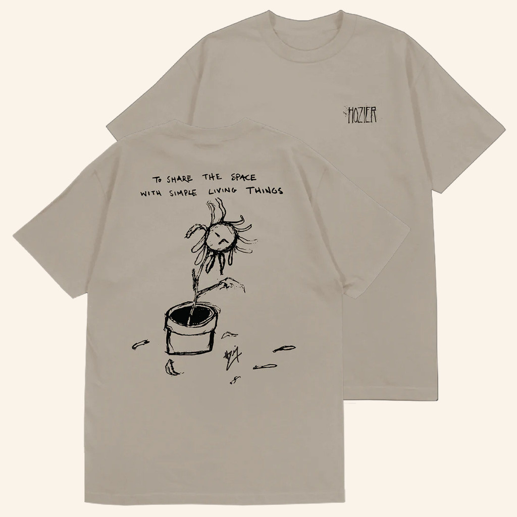 Hozier Merch Simple Living Things T-Shirt Gift Ideas For Music Lovers