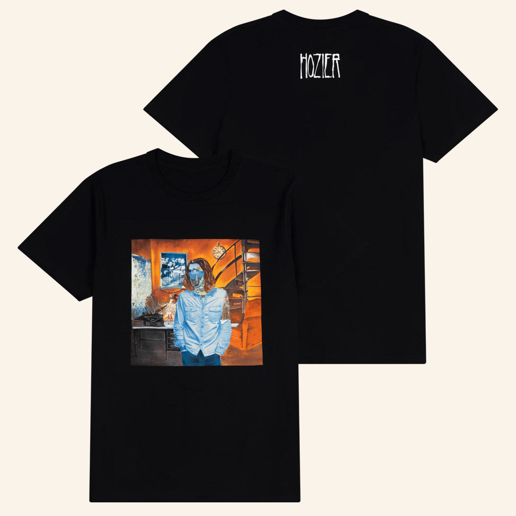 Hozier Merch Tour 2025 Hozier 10th Anniversary Black T-Shirt Gifts For Him Hozier Merch Tour 2025 Hozier 10th Anniversary Black T-Shirt Gifts For Him
