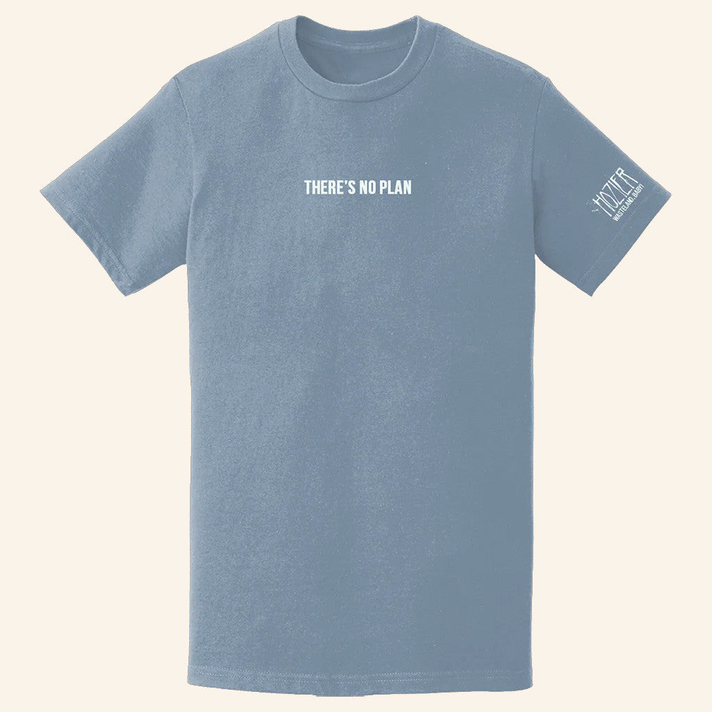 Hozier Merch Tour 2025 There's No Plan Stone Blue T-Shirt Cool Gifts For Music Lovers Hozier Merch Tour 2025 There's No Plan Stone Blue T-Shirt Cool Gifts For Music Lovers
