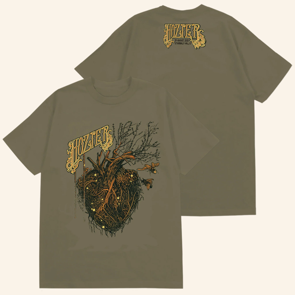 Hozier Merch Unreal Unearth Tour 2025 Stradbally Hall T-Shirt Cool Gifts For Music Lovers