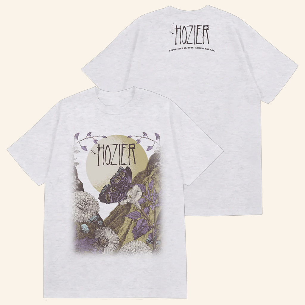 Hozier Tour Merch 2025 Asbury Park September 13 Show T-Shirt Christmas Gifts For Music Lovers Hozier Tour Merch 2025 Asbury Park September 13 Show T-Shirt Christmas Gifts For Music Lovers