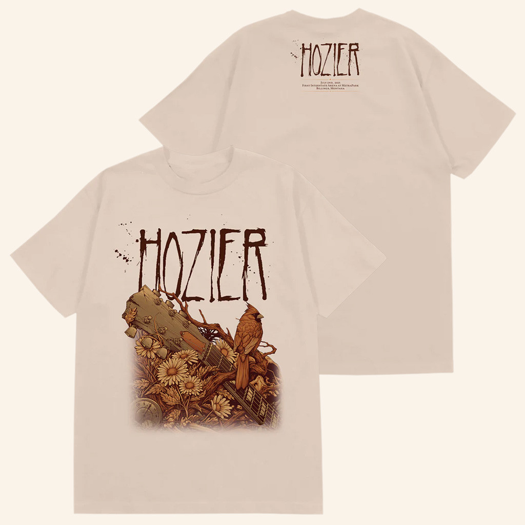 Hozier Tour Merch Billings July 2 Show T-Shirt Christmas Gifts For Boyfriend Hozier Tour Merch Billings July 2 Show T-Shirt Christmas Gifts For Boyfriend