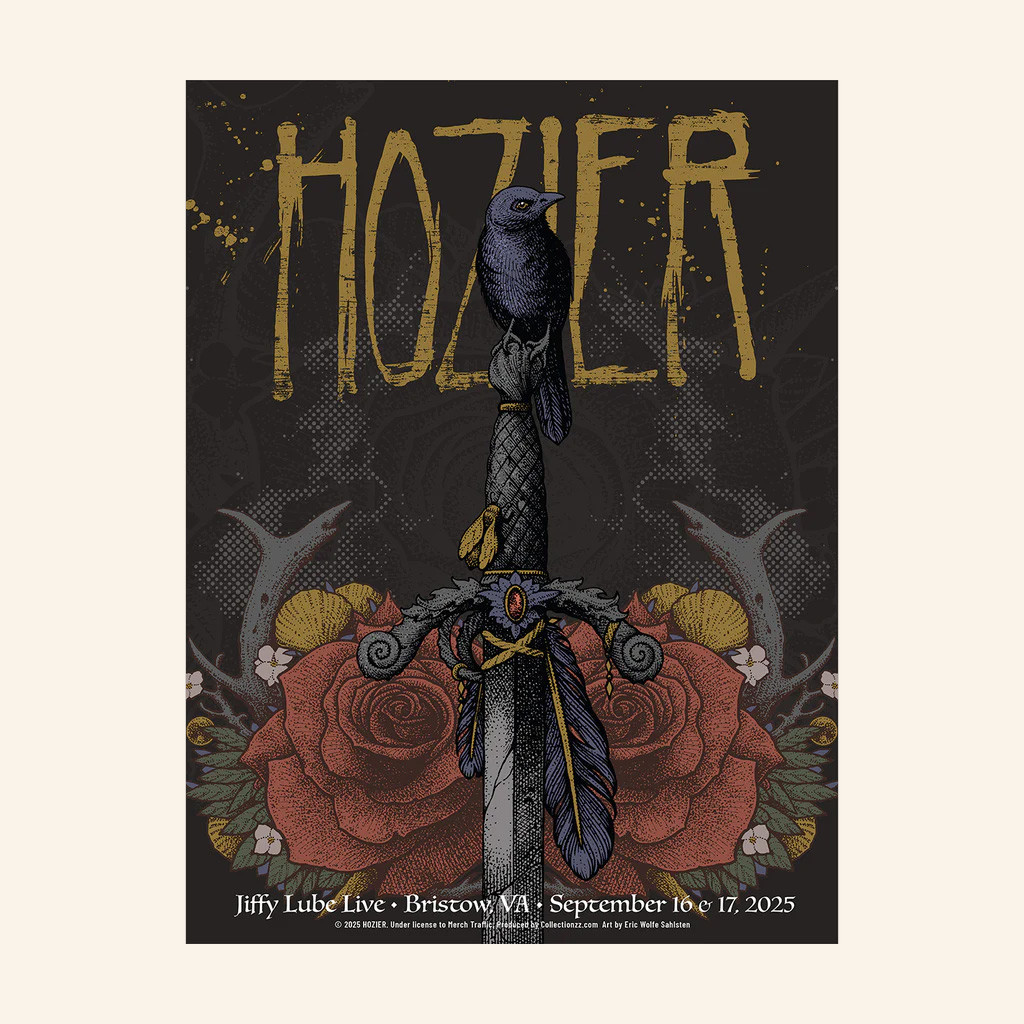 Hozier Tour Merch Bristow September 16 And 17 Show Poster Gift Ideas For Music Lovers Hozier Tour Merch Bristow September 16 And 17 Show Poster Gift Ideas For Music Lovers