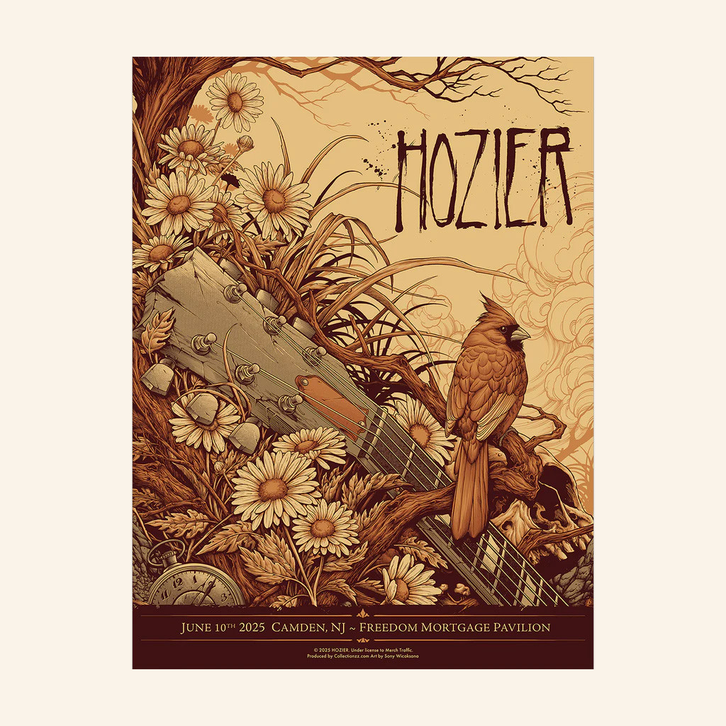 Hozier Tour Merch Camden July 15 Show Poster Presents For Music Lovers Hozier Tour Merch Camden July 15 Show Poster Presents For Music Lovers