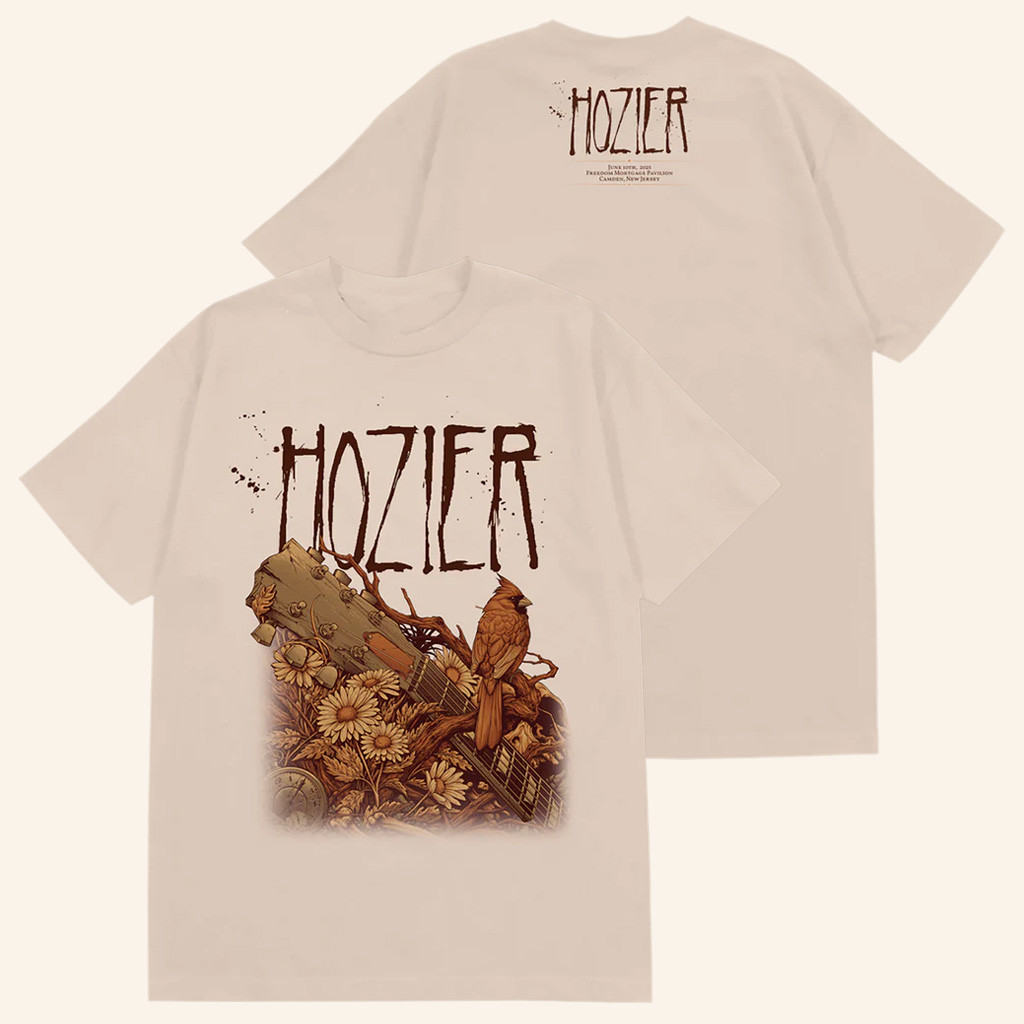 Hozier Tour Merch Camden July 15 Show T-Shirt Christmas Gifts For Friends