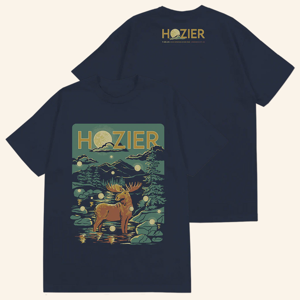 Hozier Tour Merch Commerce City July 20 Show T-Shirt Christmas Presents For Boyfriend Hozier Tour Merch Commerce City July 20 Show T-Shirt Christmas Presents For Boyfriend