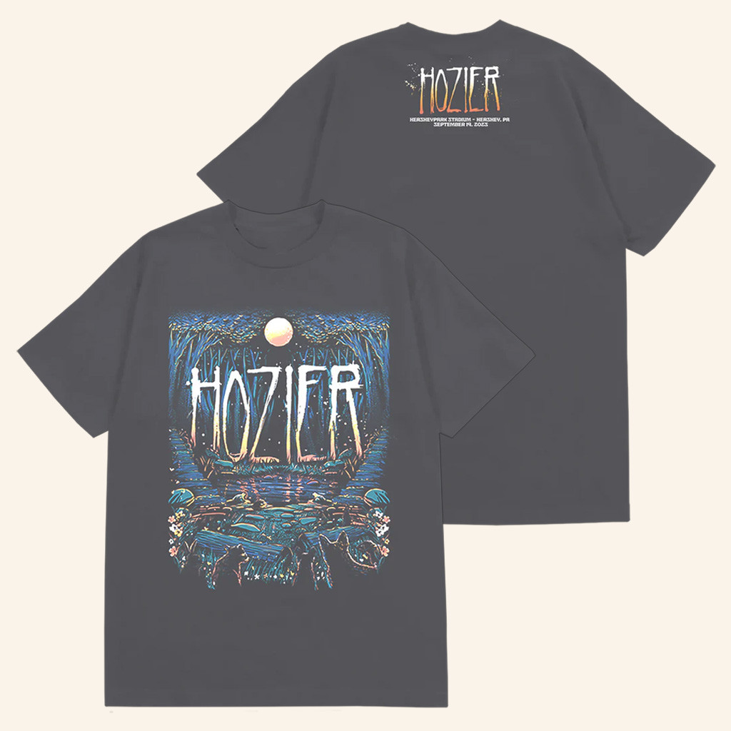 Hozier Tour Merch Hershey September 19 Show T-Shirt Gifts For Music Enthusiasts Hozier Tour Merch Hershey September 19 Show T-Shirt Gifts For Music Enthusiasts