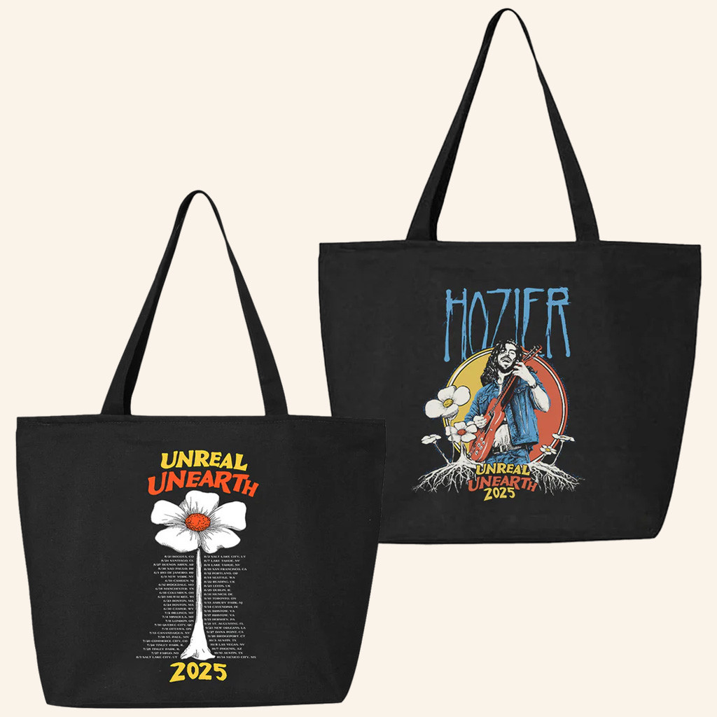 Hozier Tour Merch Hozier 2025 Flower Tour Tote Bag Xmas Gifts For Music Enthusiasts Hozier Tour Merch Hozier 2025 Flower Tour Tote Bag Xmas Gifts For Music Enthusiasts