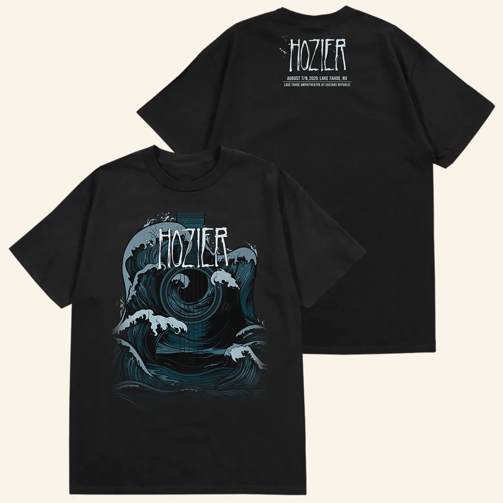 Hozier Tour Merch Lake Tahoe August 7 And 8 Show T-Shirt Best Christmas Gifts For Men