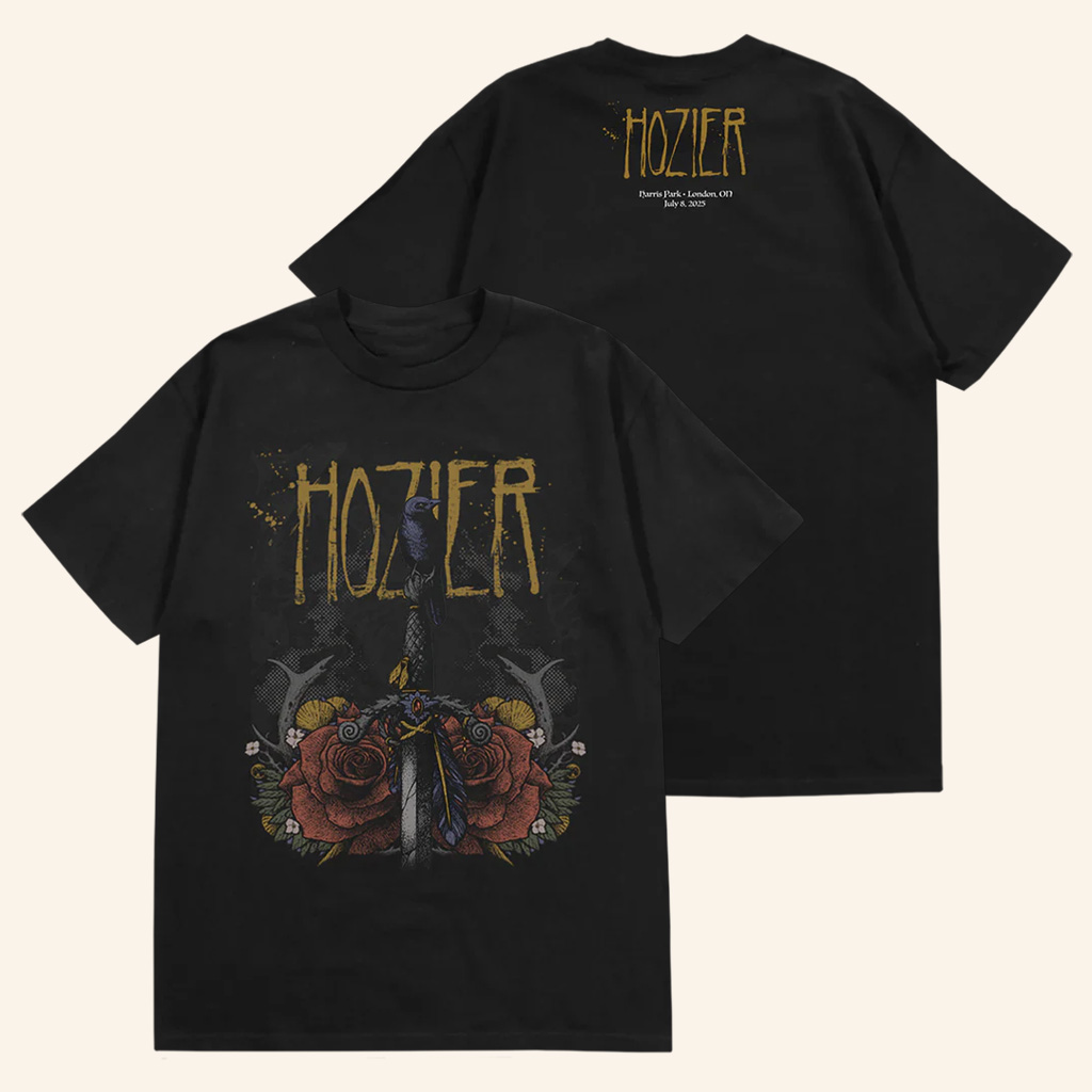 Hozier Tour Merch London July 8 Show T-Shirt Good Christmas Gifts For Men Hozier Tour Merch London July 8 Show T-Shirt Good Christmas Gifts For Men