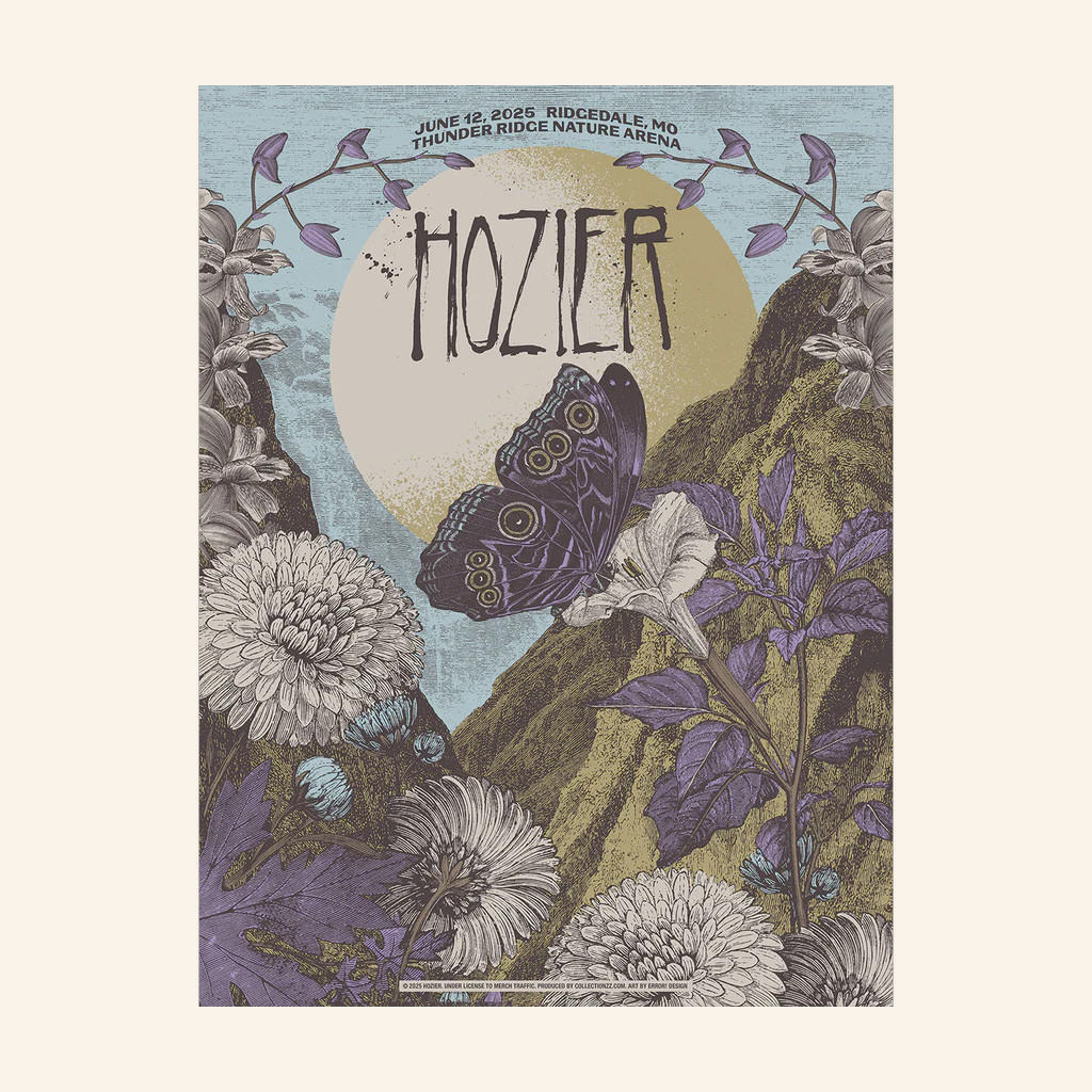 Hozier Tour Merch Ridgedale July 22 Show Poster Presents For Music Lovers Hozier Tour Merch Ridgedale July 22 Show Poster Presents For Music Lovers
