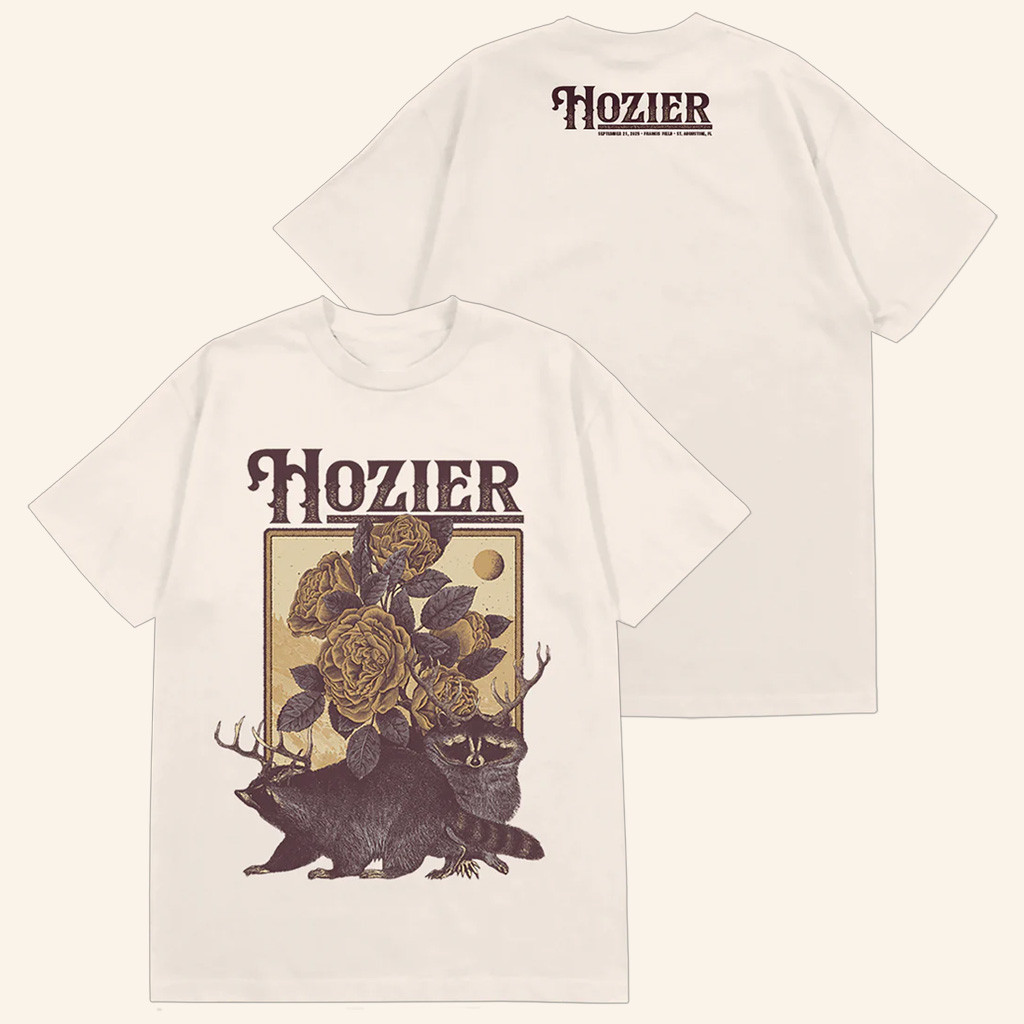 Hozier Tour Merch St Augustine September 21 Show T-Shirt Best Gifts For Music Lovers Hozier Tour Merch St Augustine September 21 Show T-Shirt Best Gifts For Music Lovers