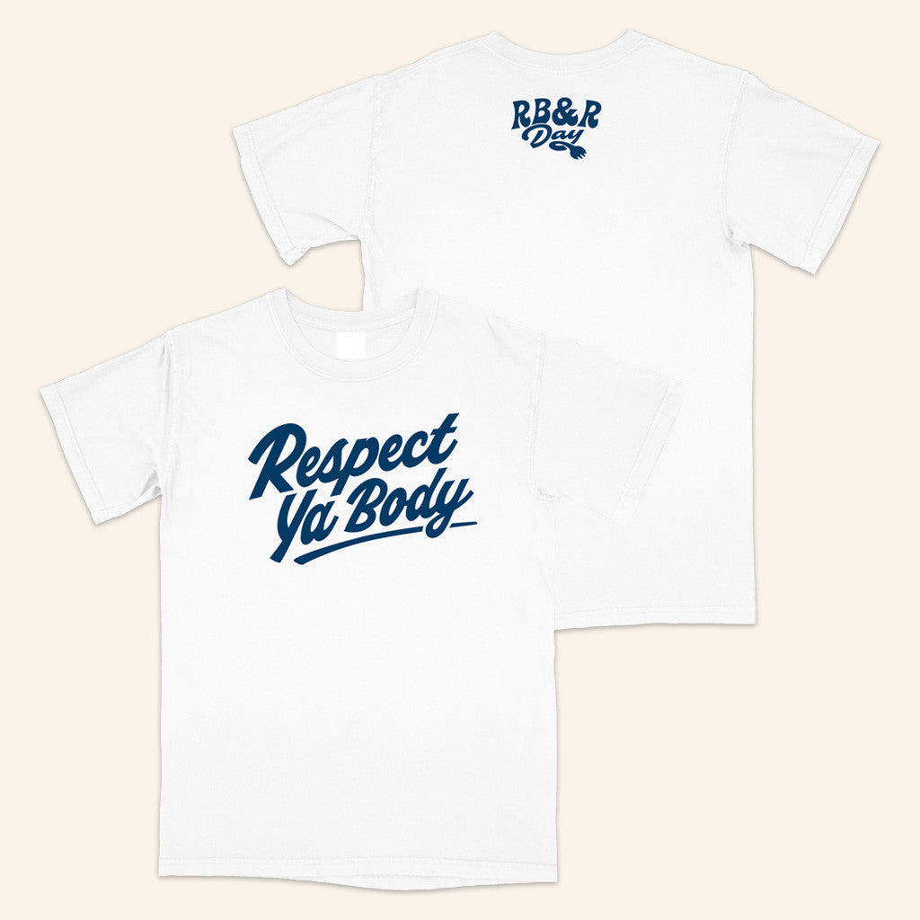 Htmsports Merch Ryb Respect Ya Body White Shirt Gifts For Besties Htmsports Merch Ryb Respect Ya Body White Shirt Gifts For Besties