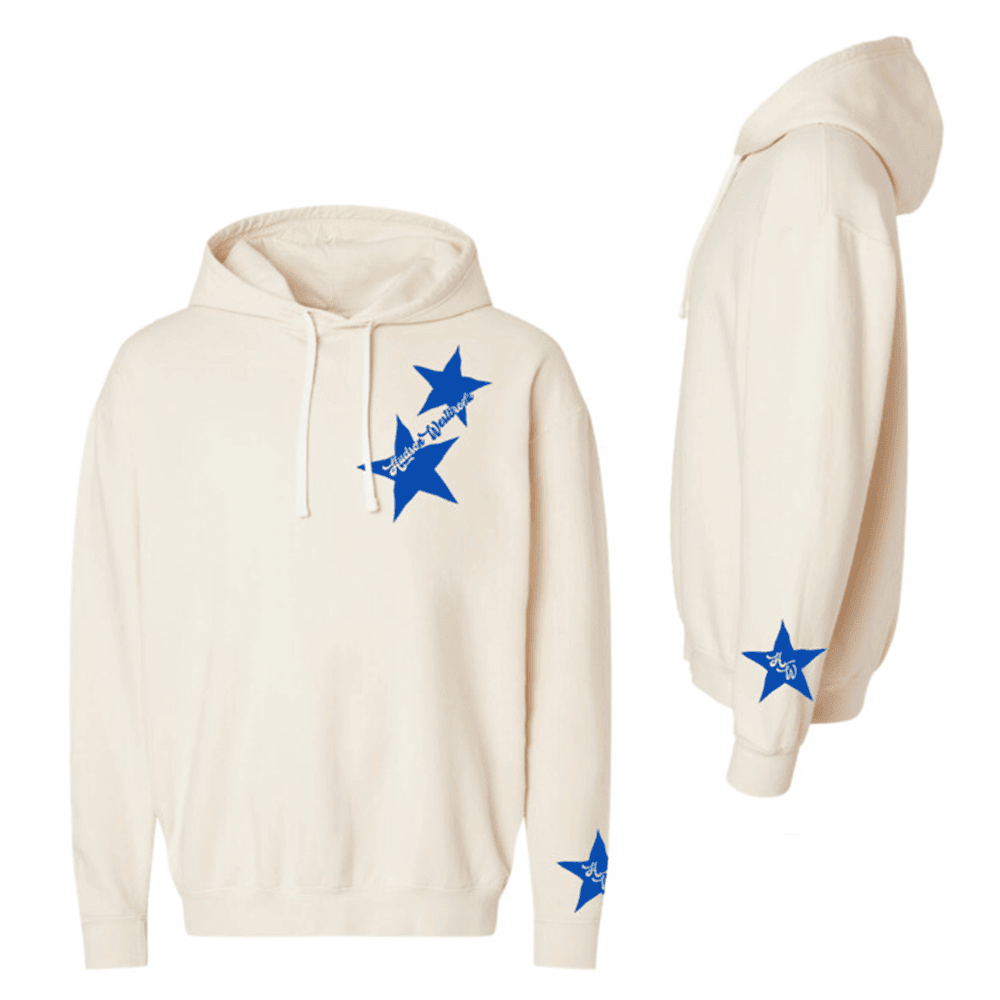 Hudson Westbrook Merch HW Blue Star Hoodie Mother'sDay Gifts 2025 Hudson Westbrook Merch HW Blue Star Hoodie Mother'sDay Gifts 2025