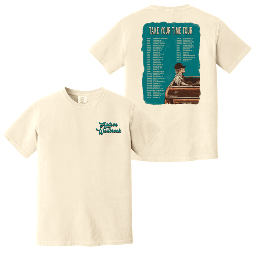 Hudson Westbrook Merch HW Take Your Time Tour T-Shirt Gifts For Father's Day Ideas Hudson Westbrook Merch HW Take Your Time Tour T-Shirt Gifts For Father's Day Ideas