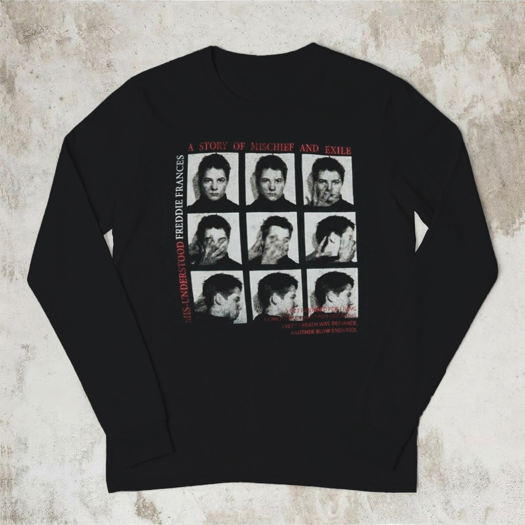 Hudson Williams 400 Blows Mis Understood Long Sleeve Shirt Freddie Frances Streetwear Fan Apparel Gift ls