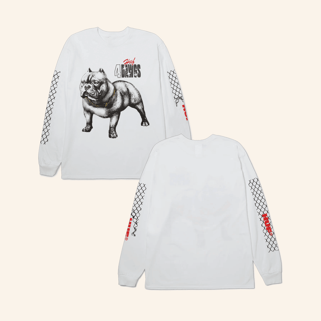 Huf Merch 4 The Dawgs Long Sleeve T-Shirt Gift Ideas For Husband Huf Merch 4 The Dawgs Long Sleeve T-Shirt Gift Ideas For Husband
