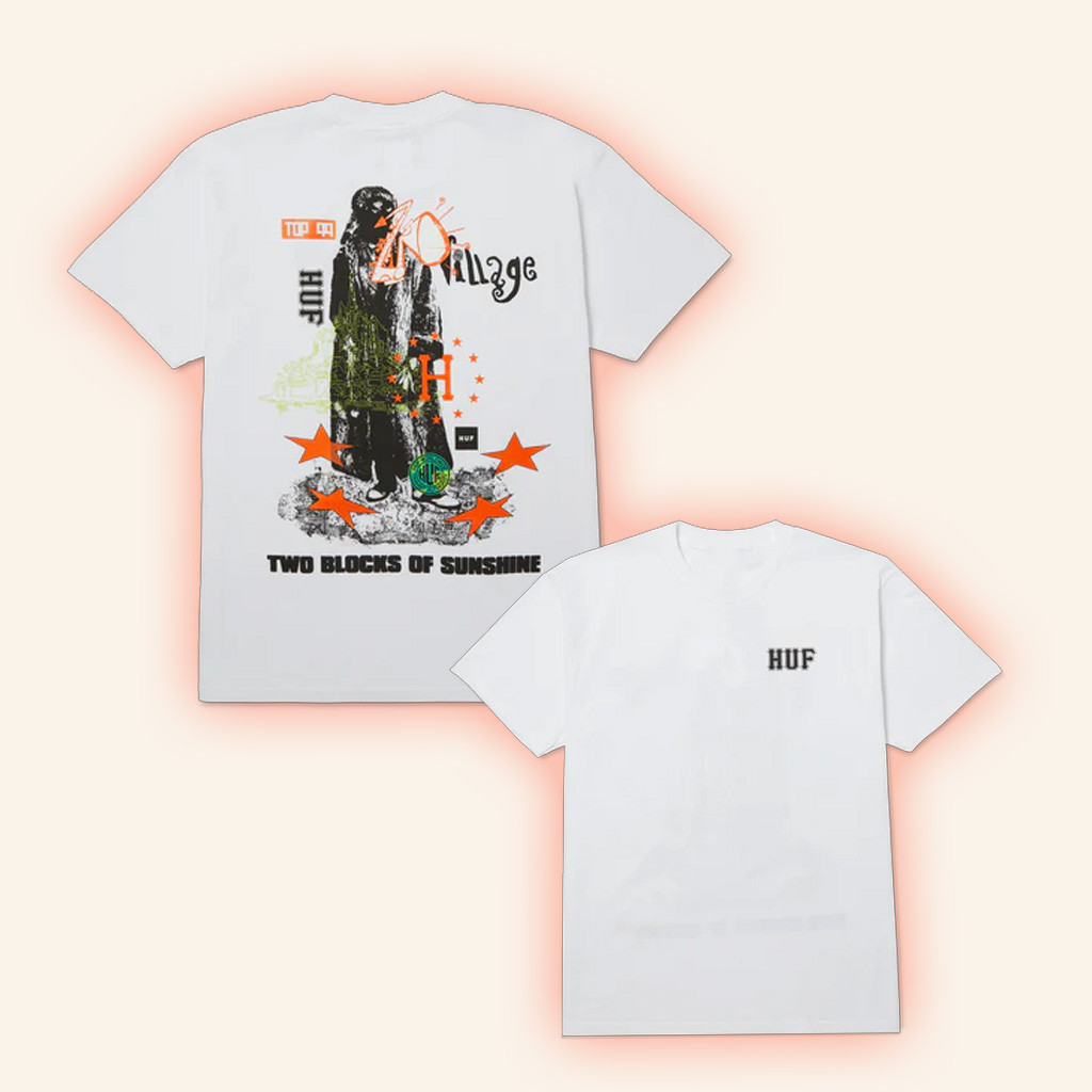 Huf Worldwide Merch Two Blocks Of Sunshine T-Shirt Gifts For Husband Huf Worldwide Merch Two Blocks Of Sunshine T-Shirt Gifts For Husband