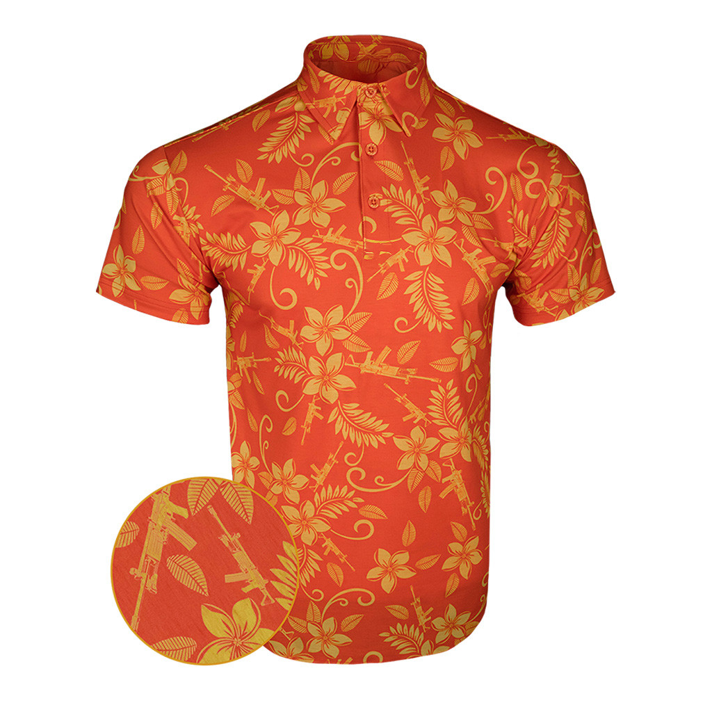 Hula Polo Shirt Tactical Polo Shirt Hawaiian Style Birthday Gift Ideas For Gun Lovers Hula Polo Shirt Tactical Polo Shirt Hawaiian Style Birthday Gift Ideas For Gun Lovers