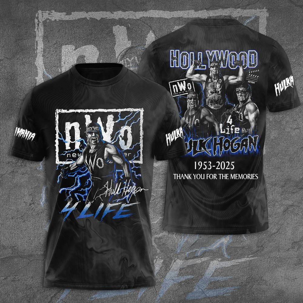 Hulk Hogan Hollywood Game Rip Brothers T-Shirt Gifts For WWE Fans