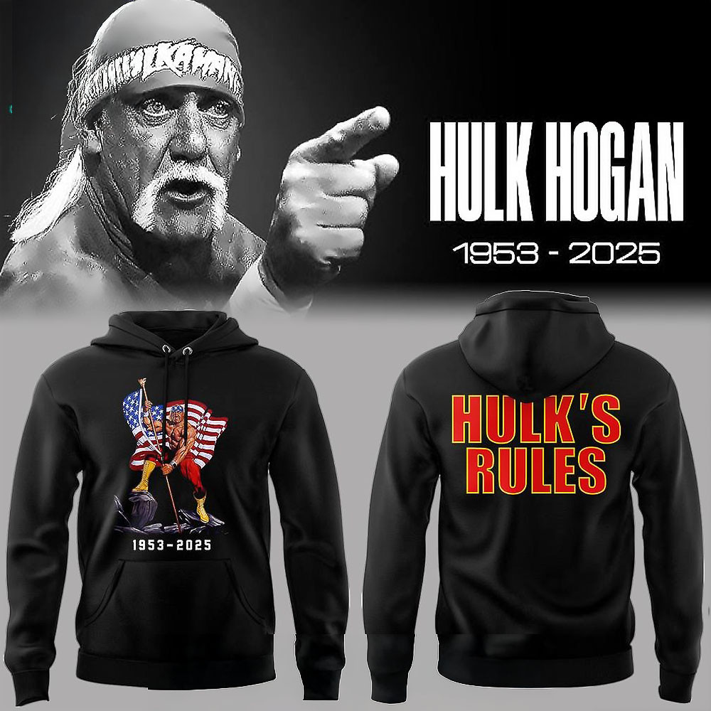 Hulk Hogan Hulks Rules Special Hoodie Memorial Gifts For Fans