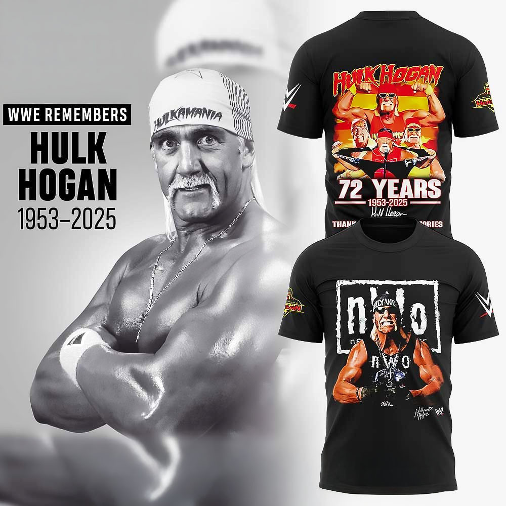Hulk Hogan Thank You For The Memories WWE WCW T Shirt Best Gift For Wrestling Fans