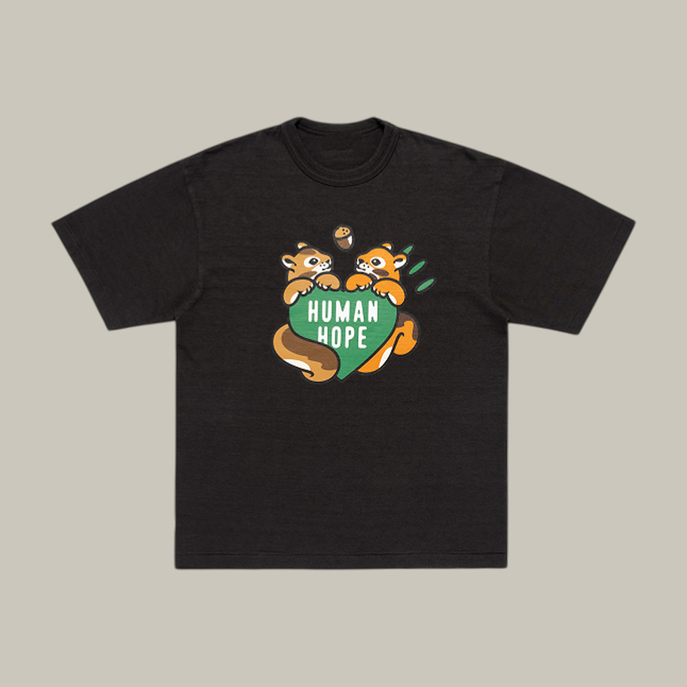Human Made X J Hope Merch Human Hope Squirrels T-Shirt Music Fan Apparel Present Idea For Army
