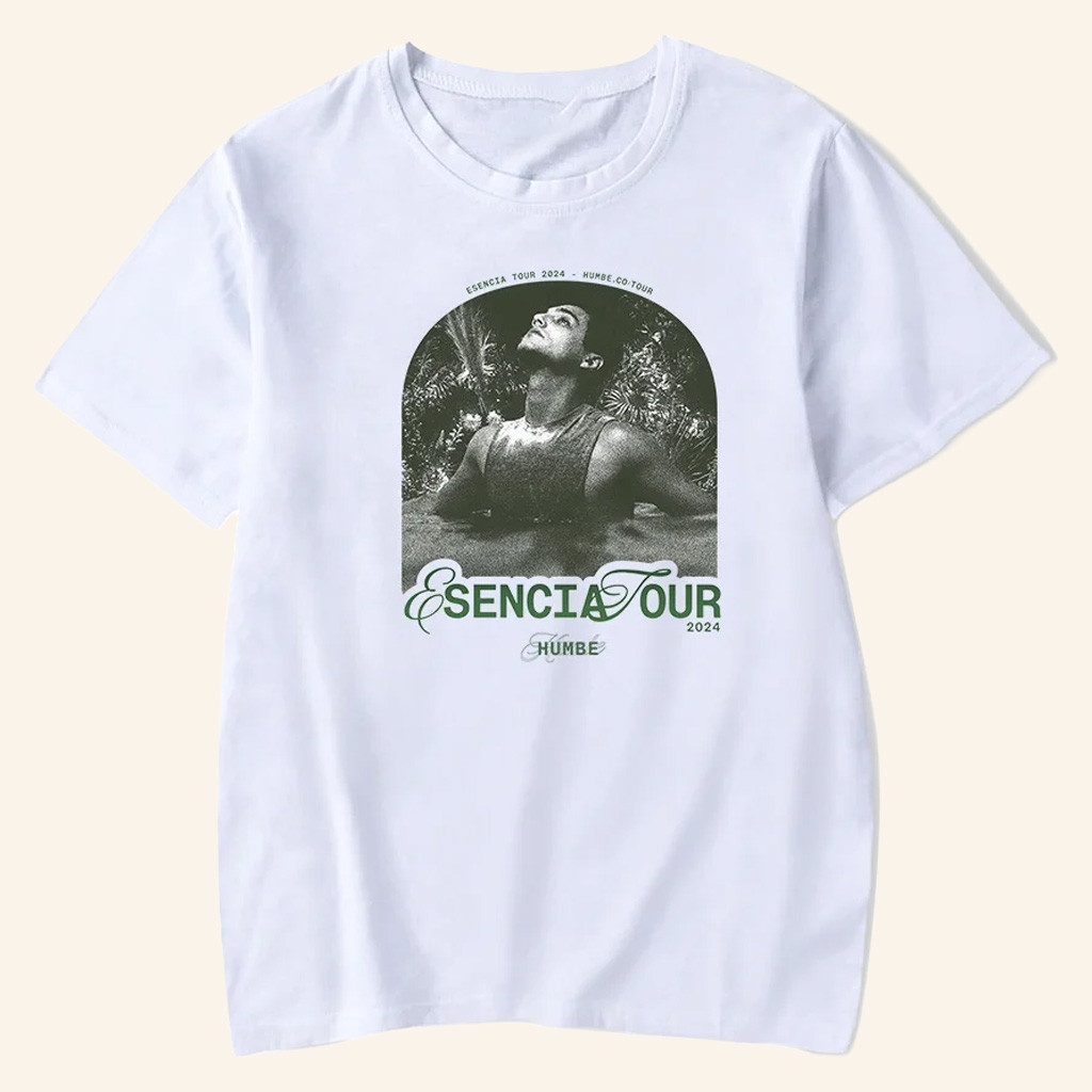 Humbe Merch Esencia Tour 2024 T-Shirt Gift Ideas For Music Lovers