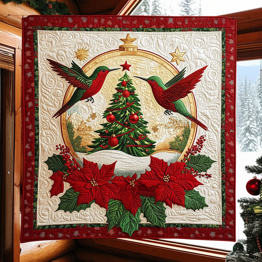 Hummingbird Charm Quilt Blanket Gifts For Hummingbird Lover Gifts For Hummingbird Lovers