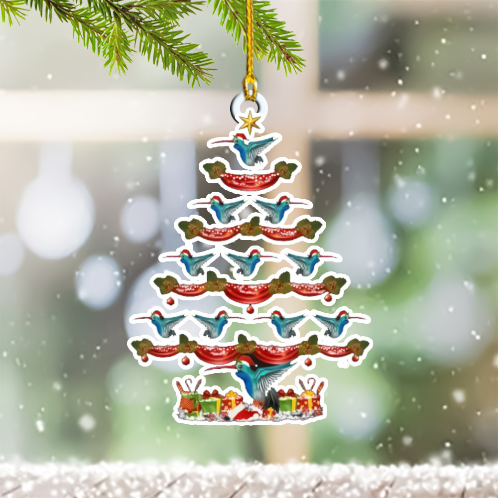 Hummingbird Christmas Ornament Hanging Xmas Tree Hummingbird Xmas Ornaments For Sale