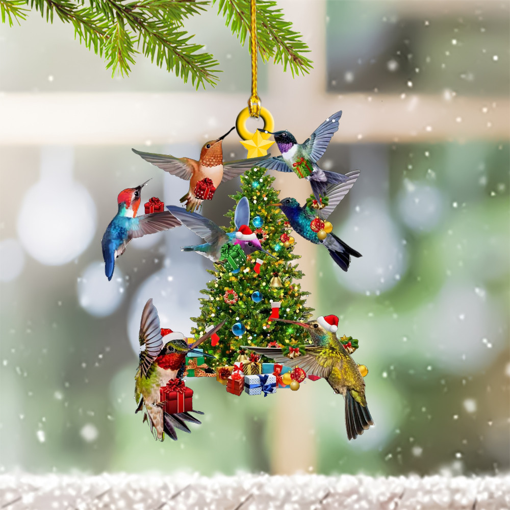 Hummingbird Christmas Ornament Hummingbird Christmas Tree Ornament 2024