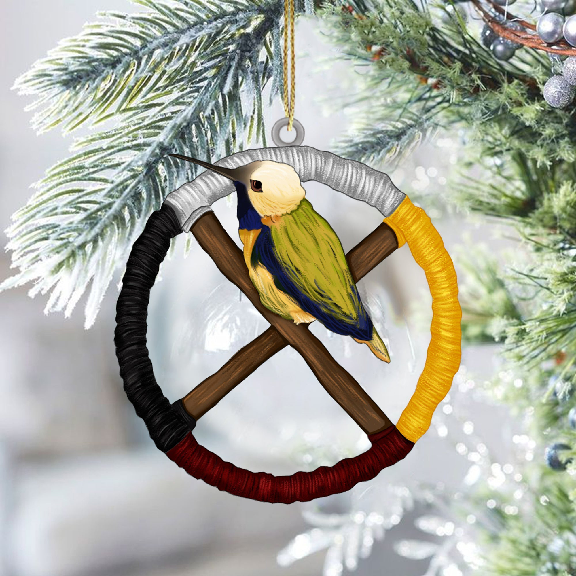 Hummingbird Native American Christmas Ornament Xmas Decor Christmas Gift Ideas