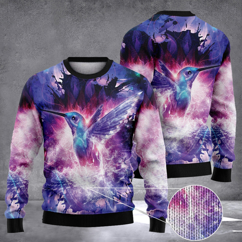 Hummingbird Sweater Animal Print Clothing Best Gifts For Hummingbird Lovers