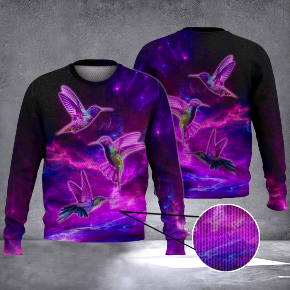 Hummingbird Sweater Hummingbird Lover Animal Clothing Gifts For Him Her